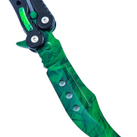 Gamma Doppler Emerald Butterfly Knife
