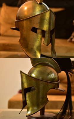 Ancient Warrior Defense & Sword Bundle – Shield, Helmet & Gladius Set