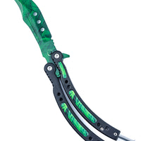 Gamma Doppler Emerald Butterfly Knife