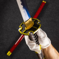 Battle-Ready Zoro's Sandai Kitetsu Katana (SHARP)