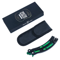 Gamma Doppler Emerald Butterfly Knife