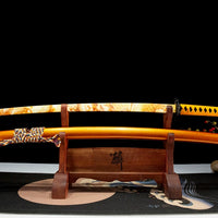 Golden Sky Katana (1055 Carbon Steel)