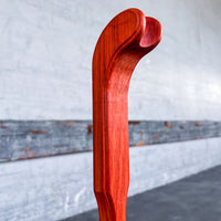 Upright Sword Stand - Dark Wood