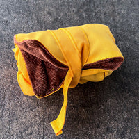 Sword Cloth Bags Yellow Folded