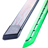 Cyberpunk Neon Katana (Green x Pink) (DULL)
