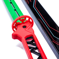 Cyberpunk Neon Katana (Green x Pink) (SHARP)