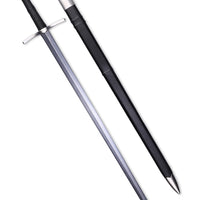Two-Handed Medieval Longsword (65Mn Steel)