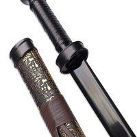 Obsidian Jian Legacy Sword (1060 Carbon Steel)