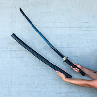 Obsidian Katana (1060 Carbon Steel)