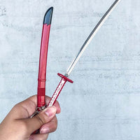 Akame's Murasame Keychain with Saya