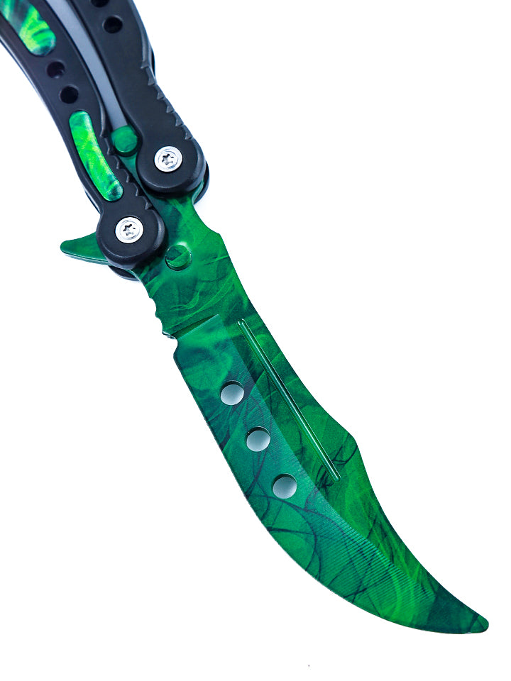 Gamma Doppler Emerald Butterfly Knife