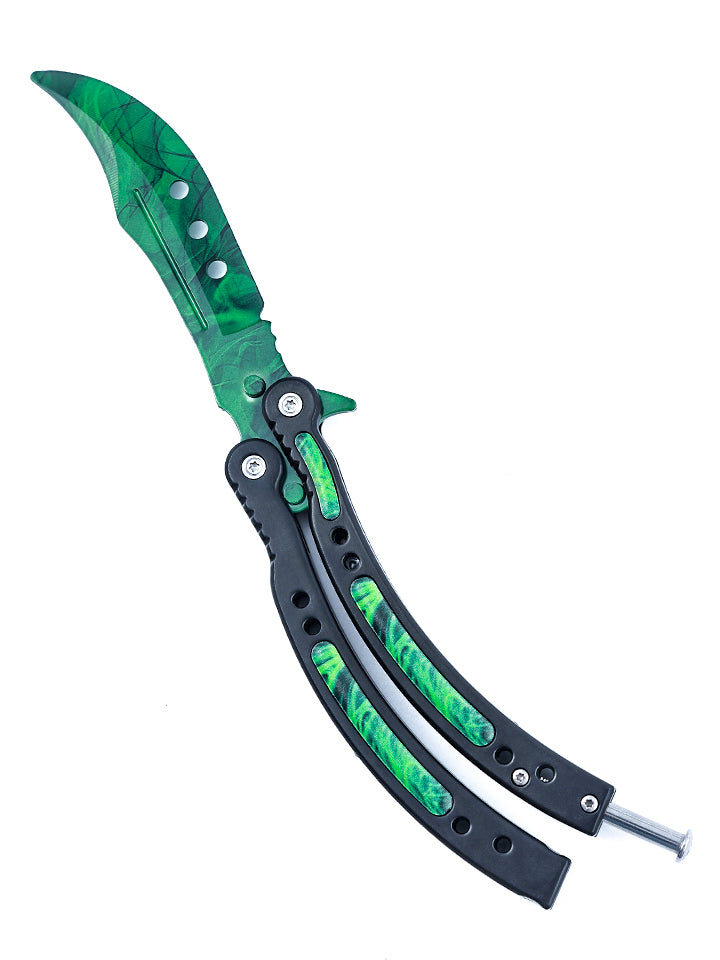 Gamma Doppler Emerald Butterfly Knife
