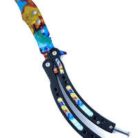 Case Hardened Butterfly Knife