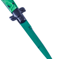 Gamma Doppler Emerald Stiletto Knife