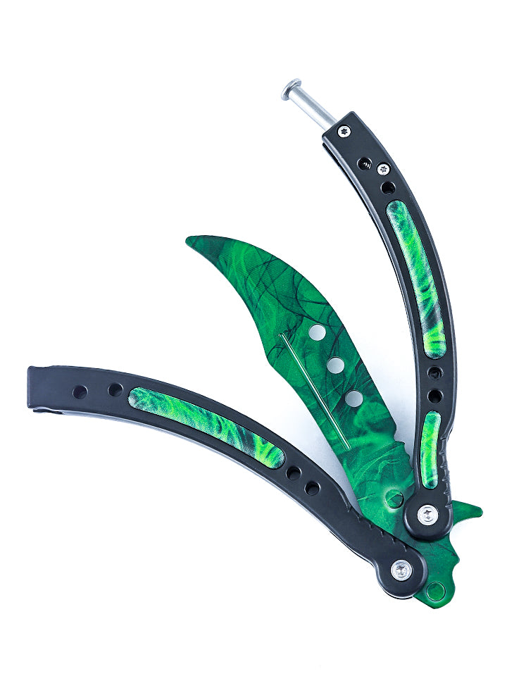 Gamma Doppler Emerald Butterfly Knife