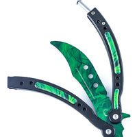 Gamma Doppler Emerald Butterfly Knife