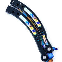 Case Hardened Butterfly Knife