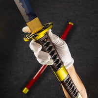 Battle-Ready Zoro's Sandai Kitetsu Katana (SHARP)