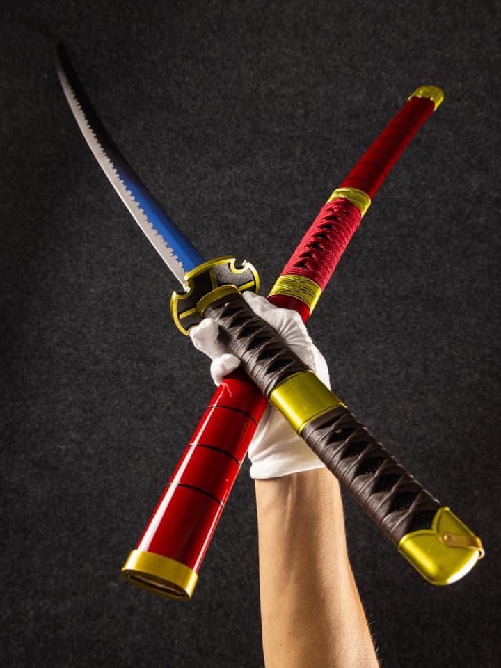 Battle-Ready Zoro's Sandai Kitetsu Katana (SHARP)