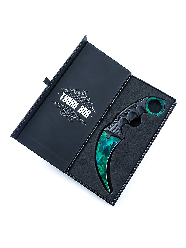 Gamma Doppler Emerald Karambit Knife