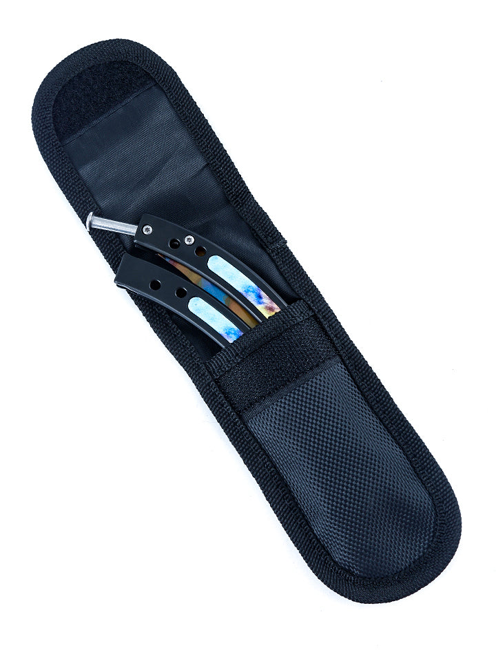 Case Hardened Butterfly Knife