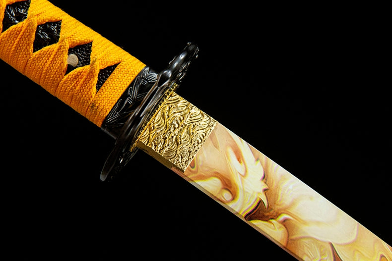 Golden Sky Katana (1055 Carbon Steel)