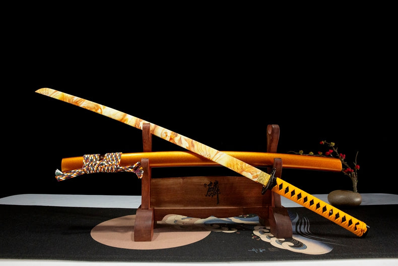 Golden Sky Katana (1055 Carbon Steel)