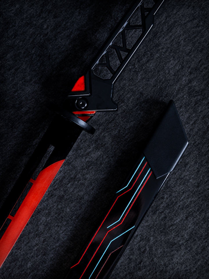 Cyberpunk Neon Katana (Sharp)
