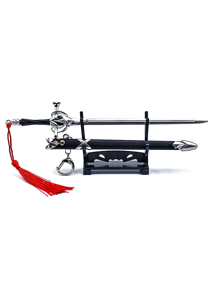 Joan of Arc Keychain + Stand