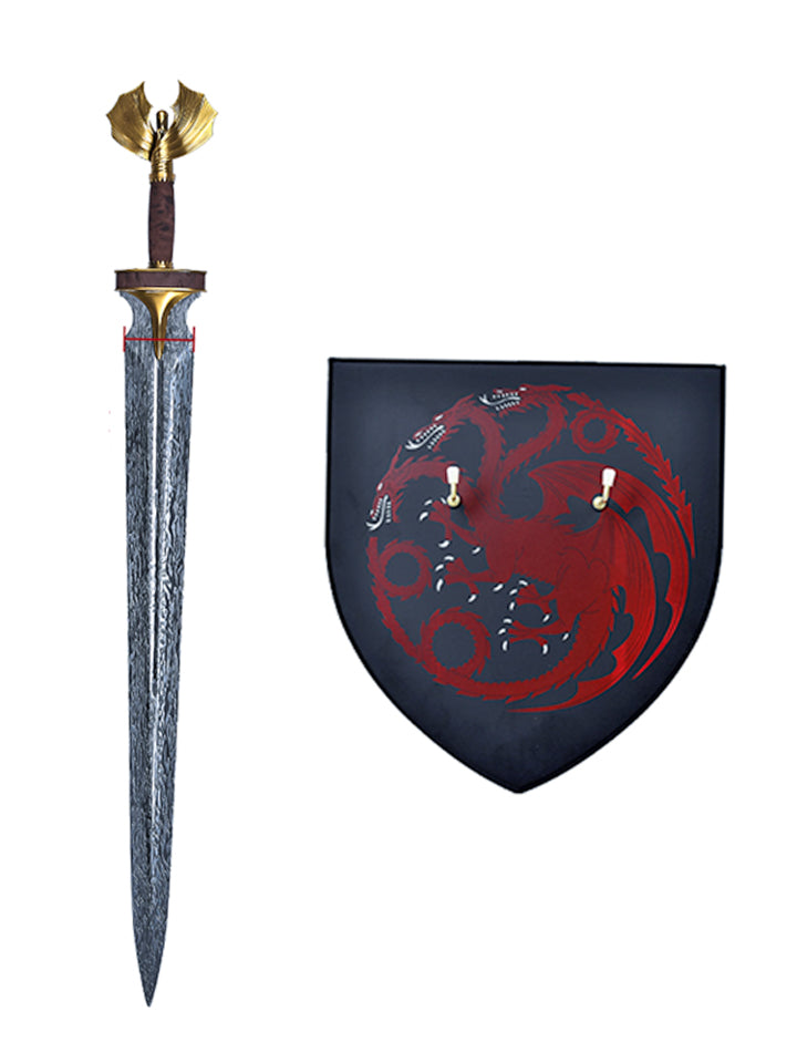 Rhaenyra Targaryen's Sword (55 Manganese Steel)