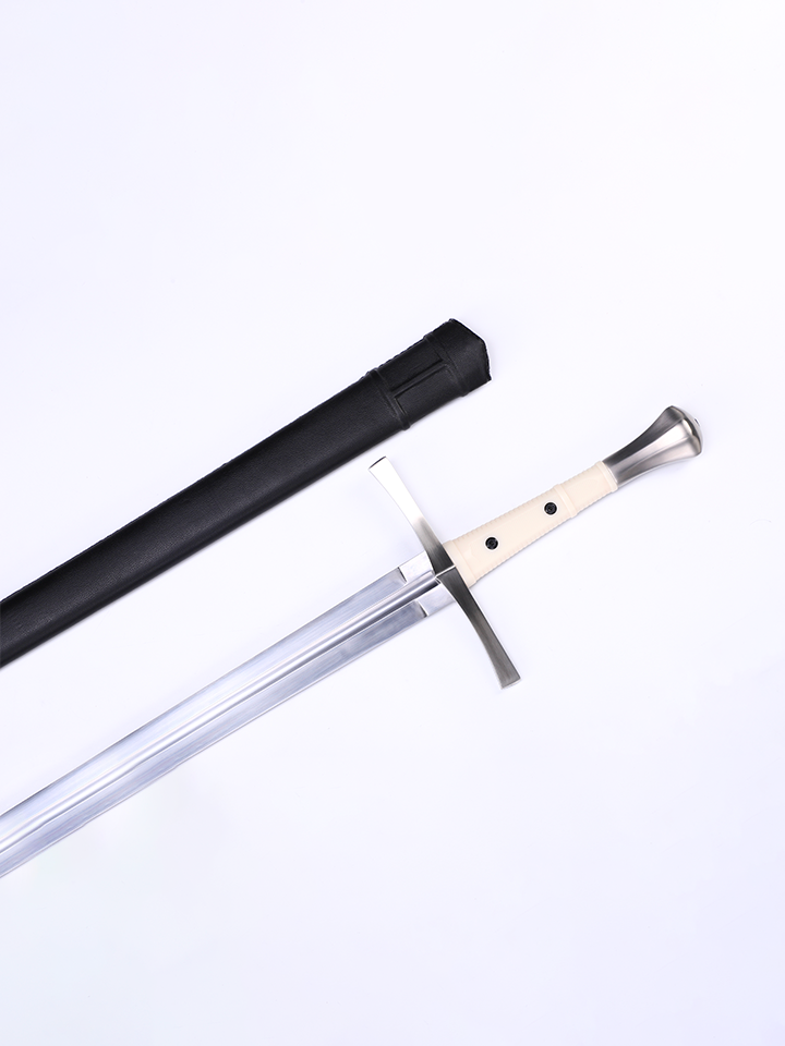 Tactical Medieval Broadsword (65Mn Steel)
