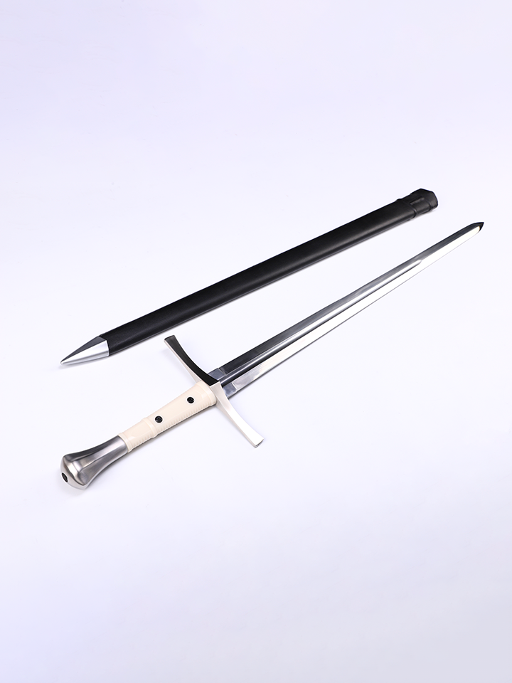 Tactical Medieval Broadsword (65Mn Steel)