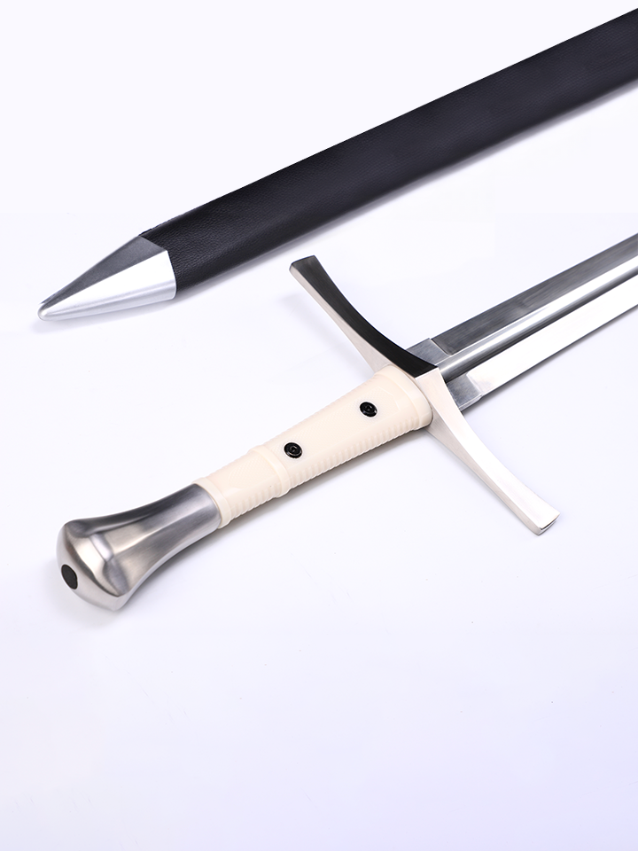 Tactical Medieval Broadsword (65Mn Steel)