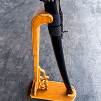 Upright Sword Stand - Light Wood