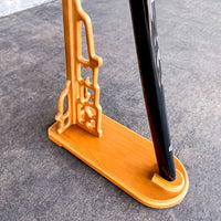 Upright Sword Stand - Light Wood