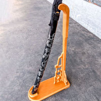 Upright Sword Stand - Light Wood