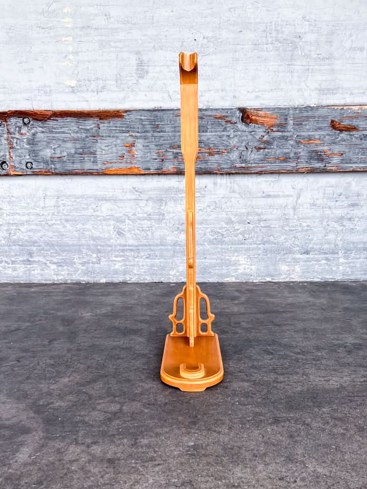 Upright Sword Stand - Light Wood