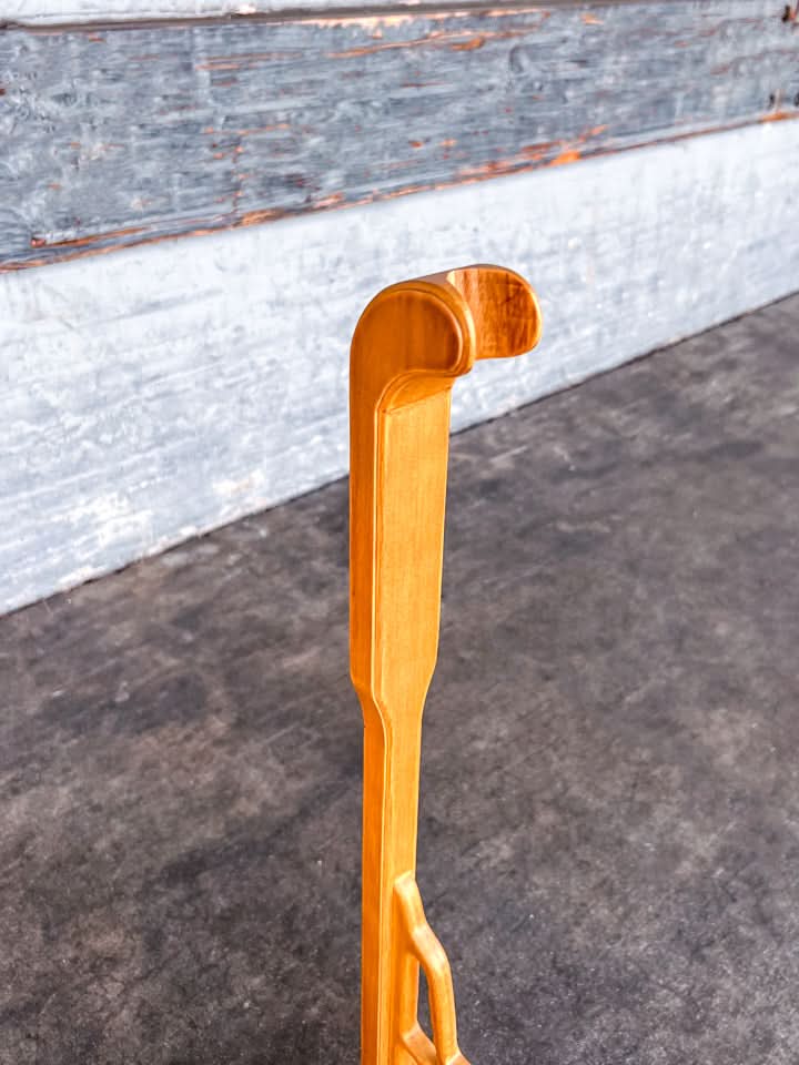 Upright Sword Stand - Light Wood