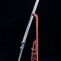 Raiden's Sword (SHARP) Full Tang on Stand