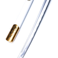 Battle-Ready Ame No Habakiri Sharpened Full Tang With Leather Saya