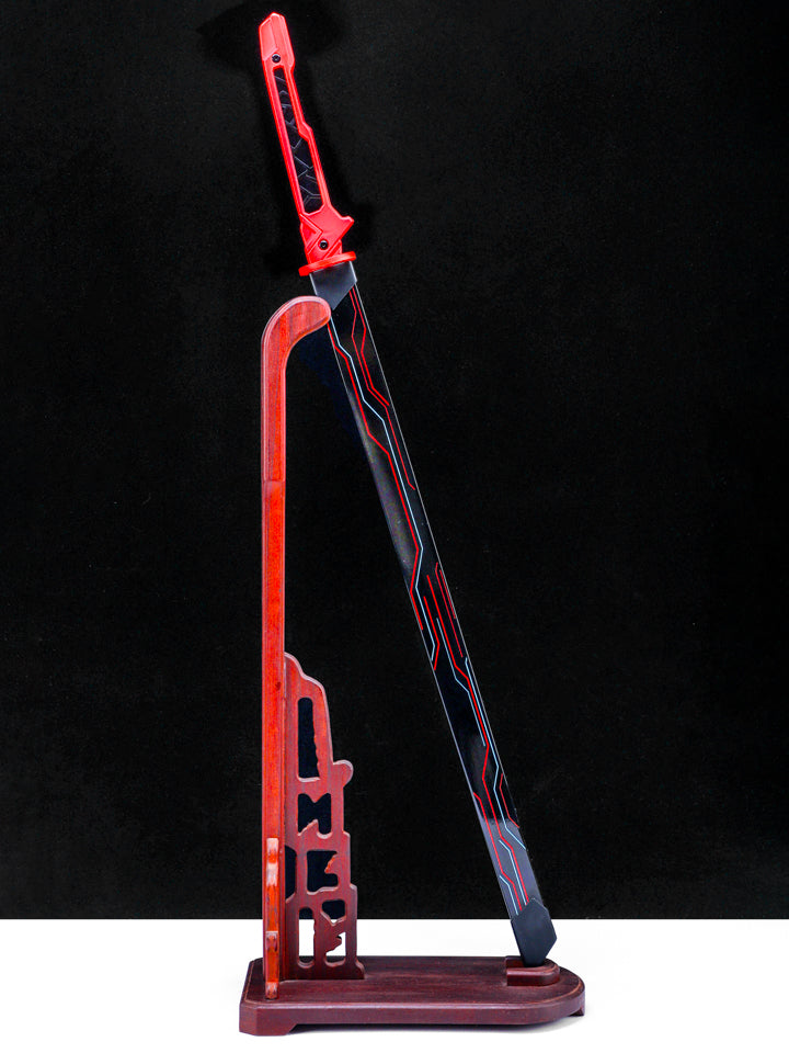 Cyberpunk Neon Katana (Green x Pink) (DULL)