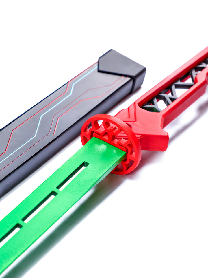 Cyberpunk Neon Katana (Green x Pink) (DULL)