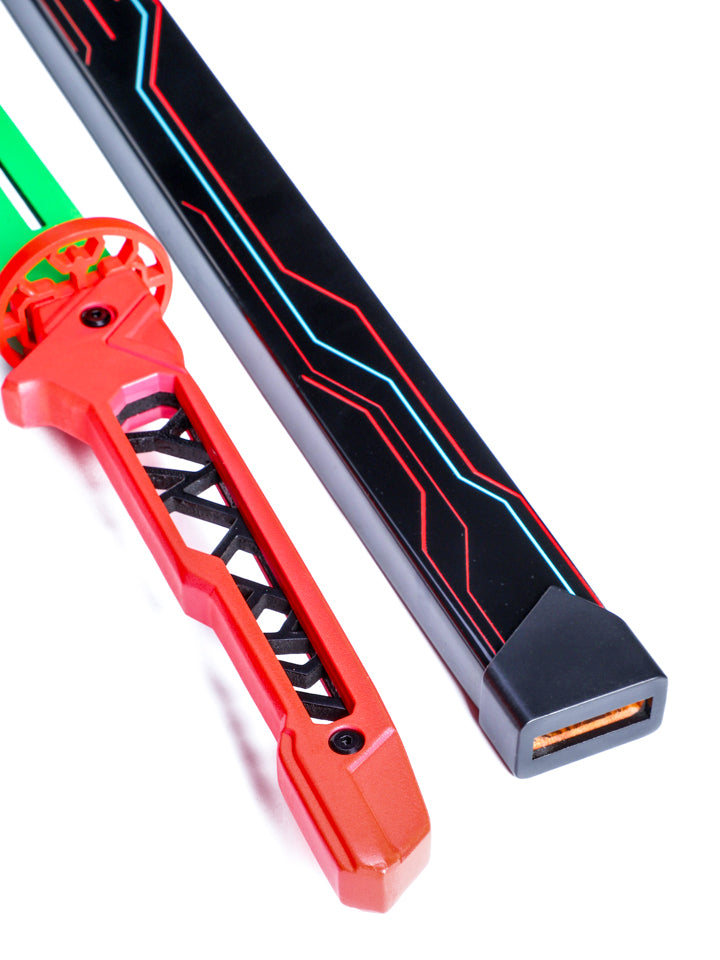 Cyberpunk Neon Katana (Green x Pink) (DULL)