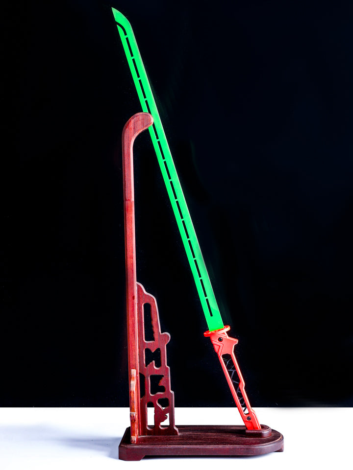 Cyberpunk Neon Katana (Green x Pink) (DULL)