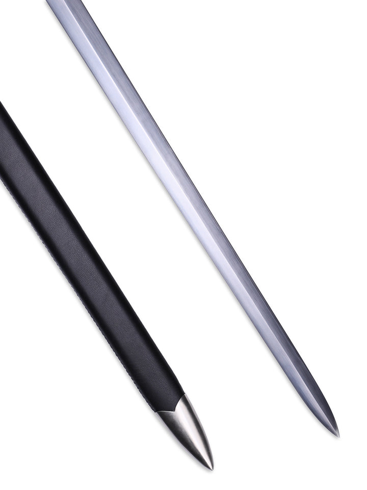 Two-Handed Medieval Longsword (65Mn Steel)