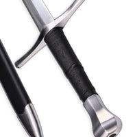 Two-Handed Medieval Longsword (65Mn Steel)
