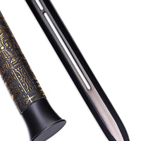 Obsidian Jian Legacy Sword (1060 Carbon Steel)