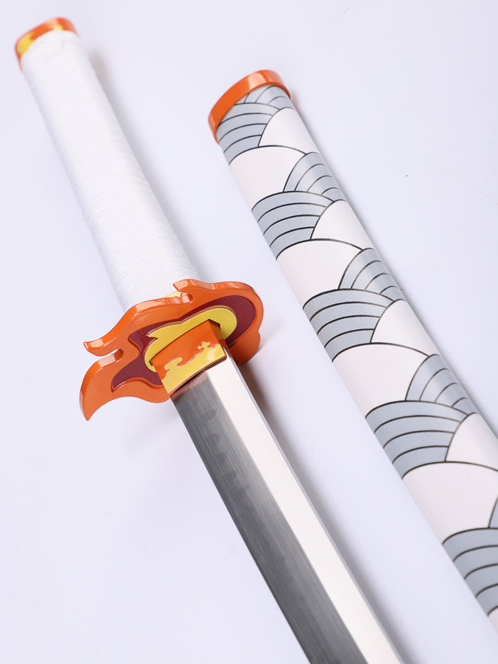 Battle-Ready Rengoku Katana 1095 Carbon Steel (SHARP)