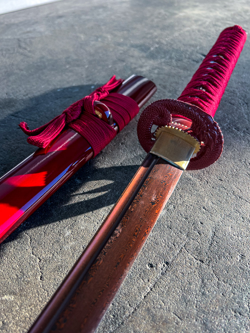 Scarlett Viper Katana (1045 Carbon Steel)