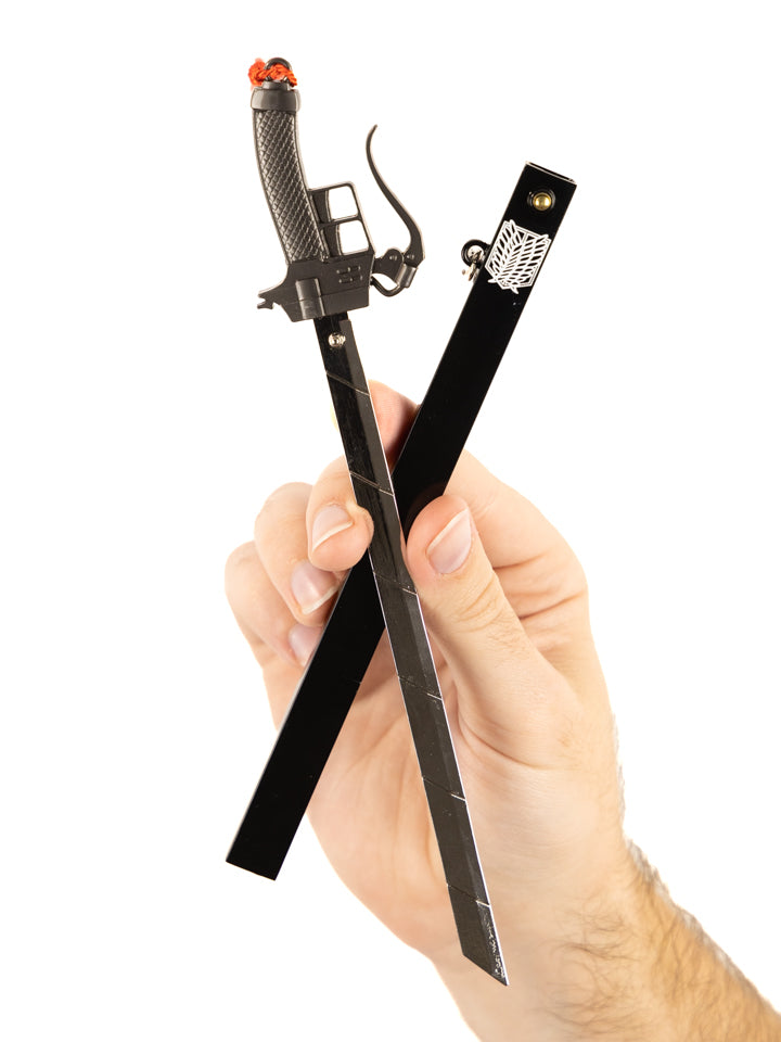 AOT Sword Keychain + Stand